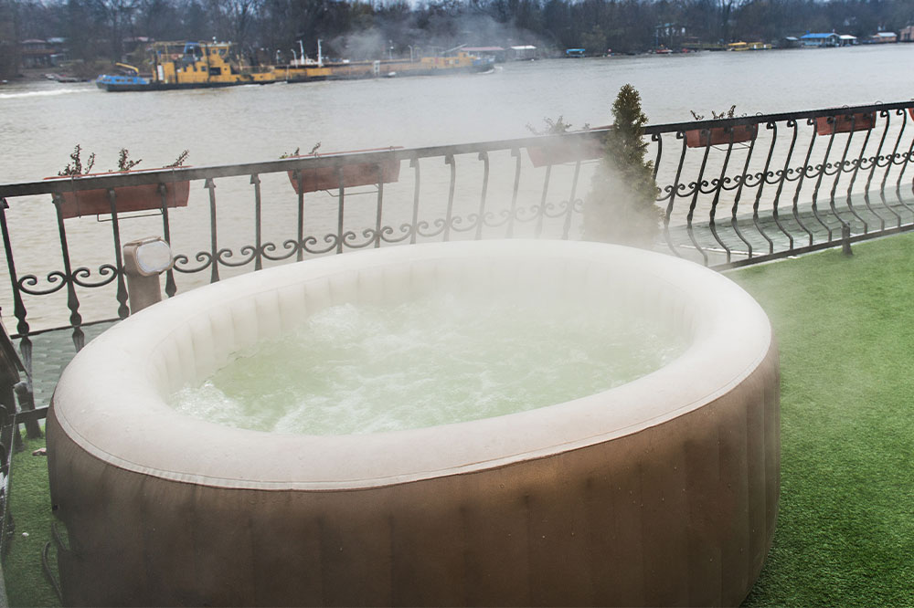 4 Inflatable Hot Tubs to Buy Online